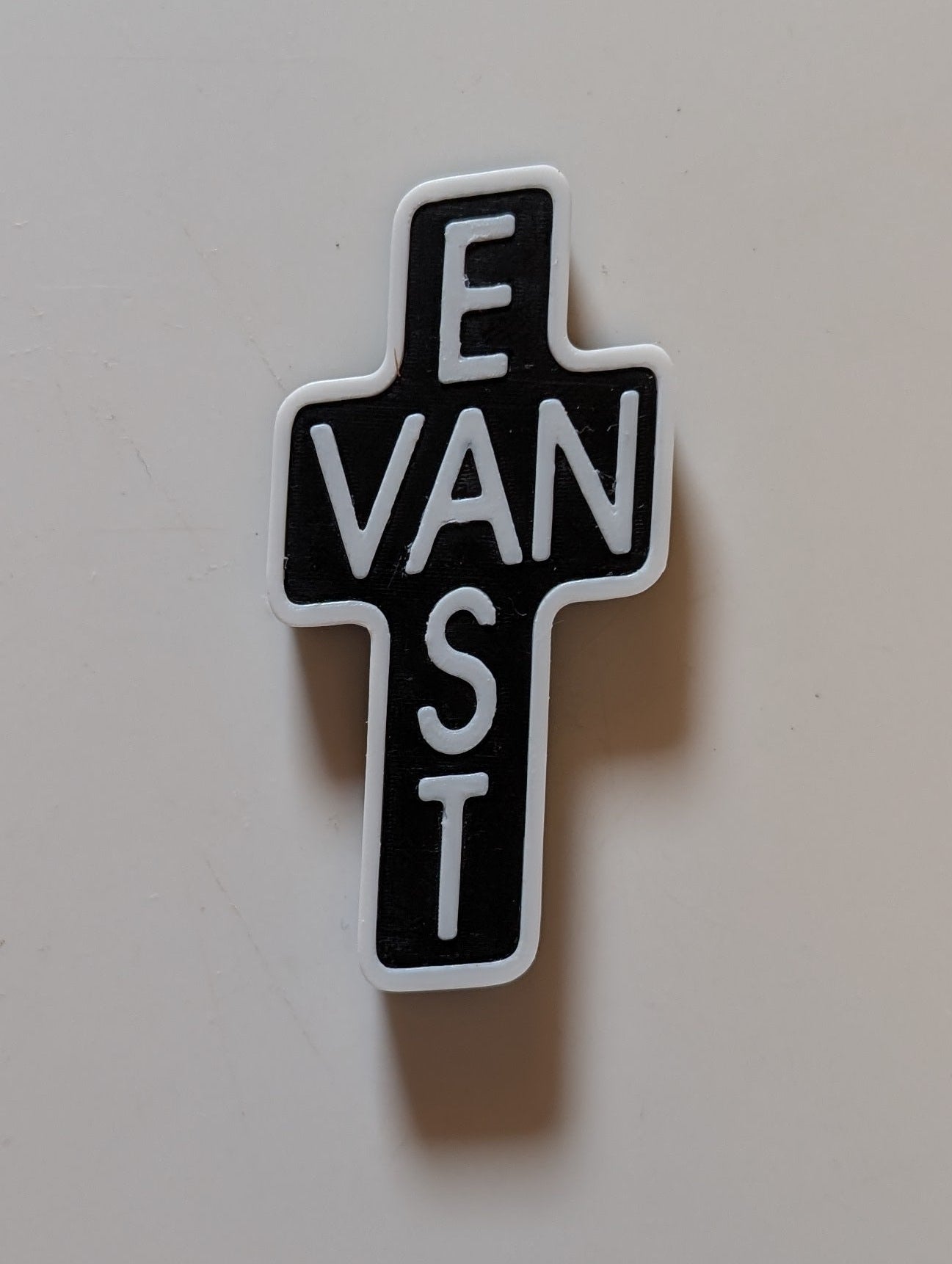 East Van Cross Fridge Magnet