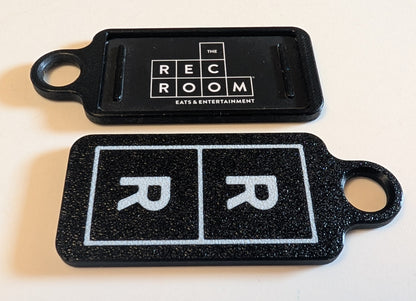 The Rec Room Game Band keychain holder